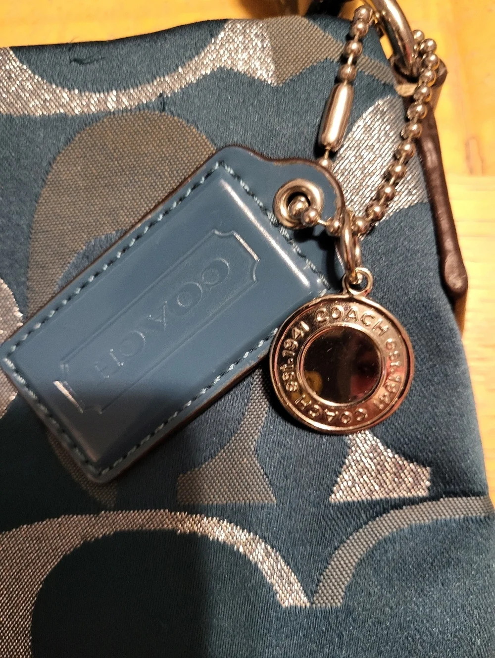 Coach signature stripe